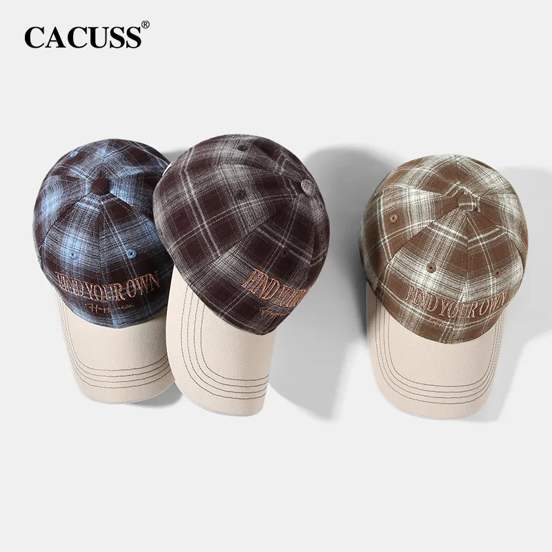 CACUSS Junior Letter Embroidery Casual Baseball Caps Unisex-13