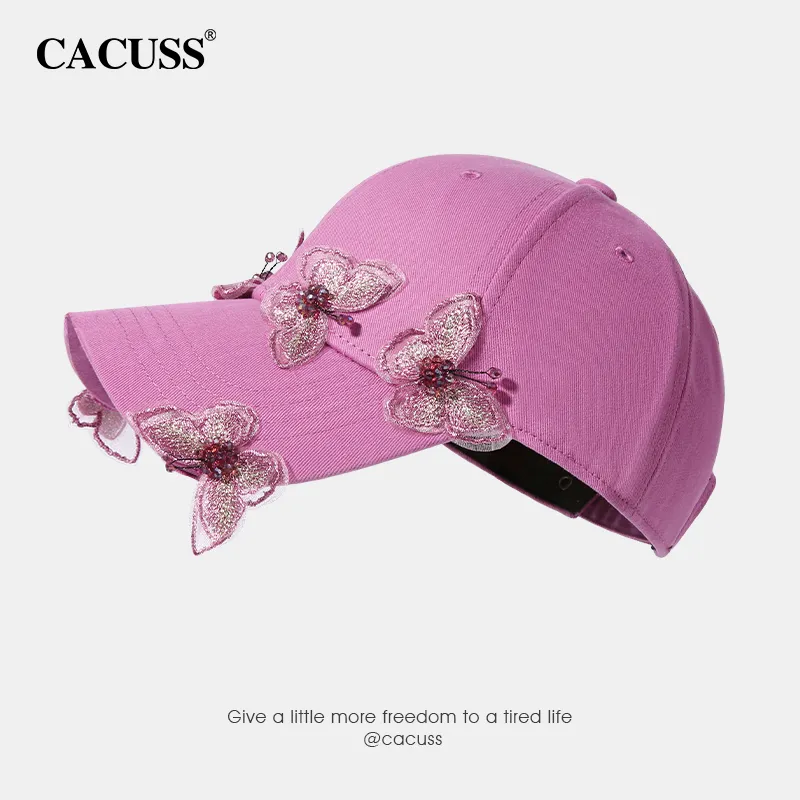 CACUSS Junior Cotton Baseball Caps Women's-3