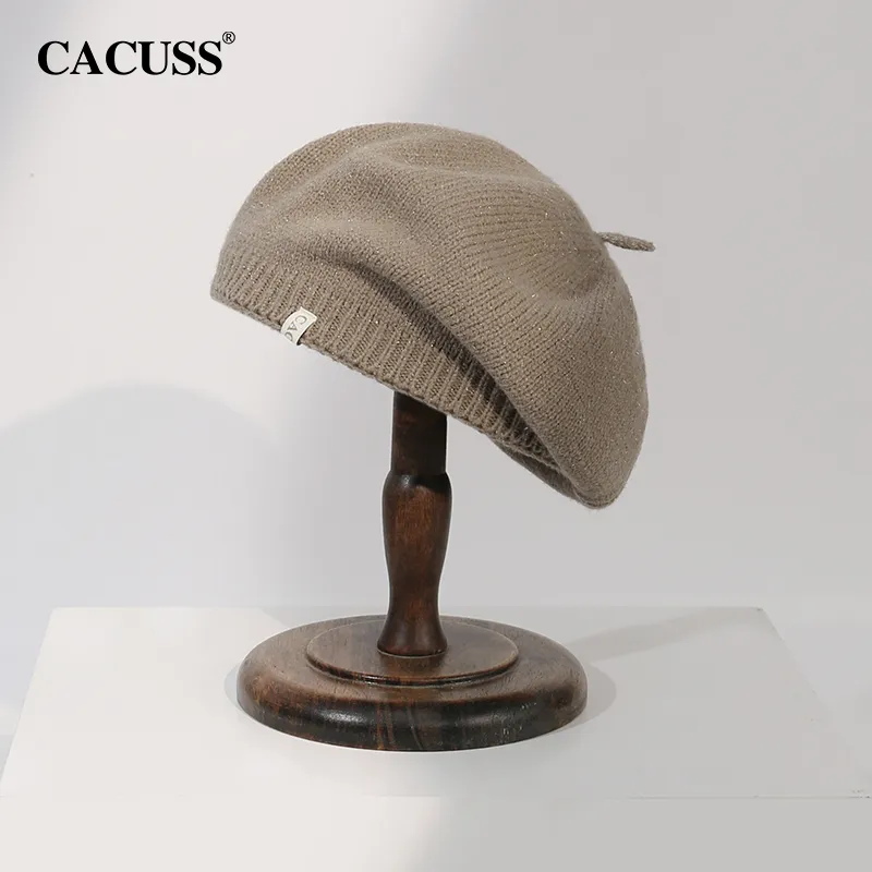 CACUSS Junior Polyester, Polyamide, Acrylic Berets Women's-2