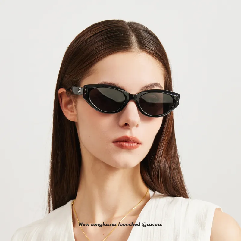 CACUSS Junior TR/Memory Plastic Oval Sunglasses Unisex-7