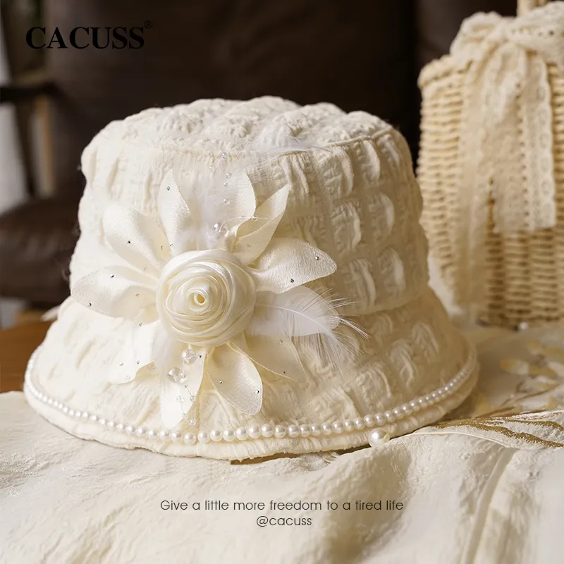 CACUSS Junior Polyester Bucket Hats Unisex-1