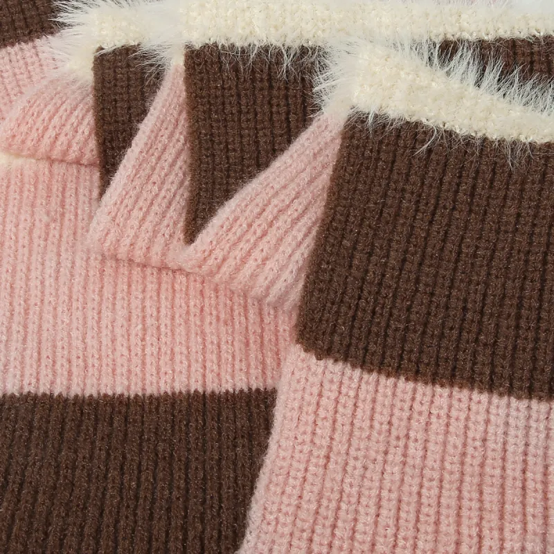 CACUSS Junior Knit Scarves Women's-2