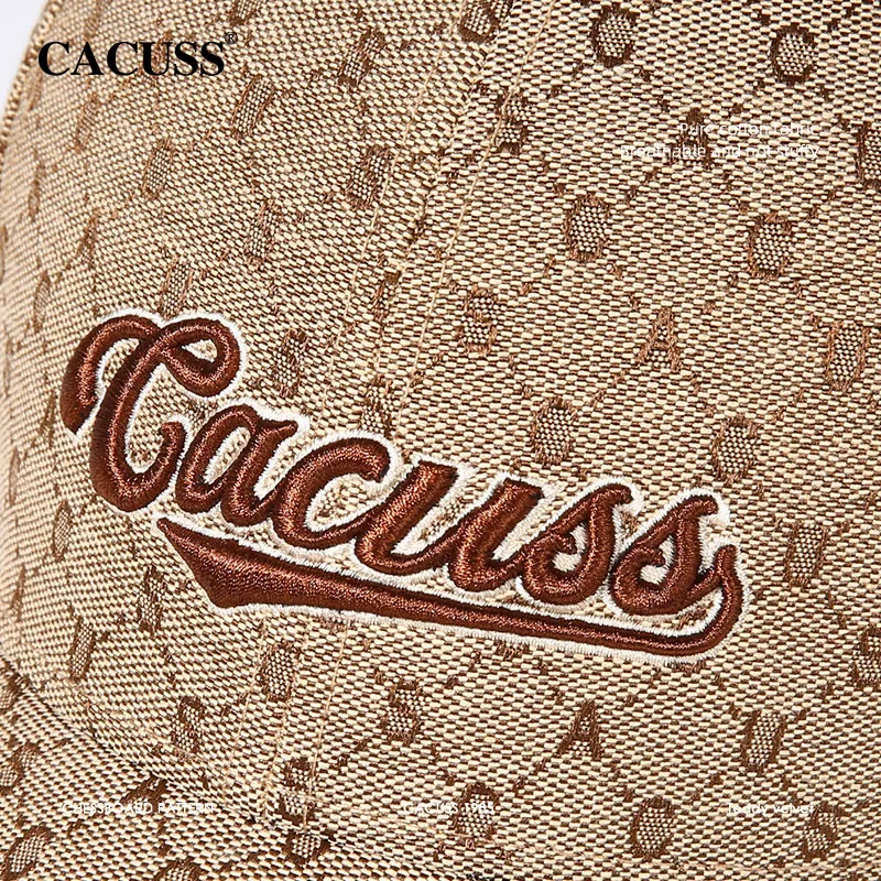 CACUSS Junior Hats & Caps With Premium All over Print Spring Summer Embroidery Baseball Caps Unisex-2