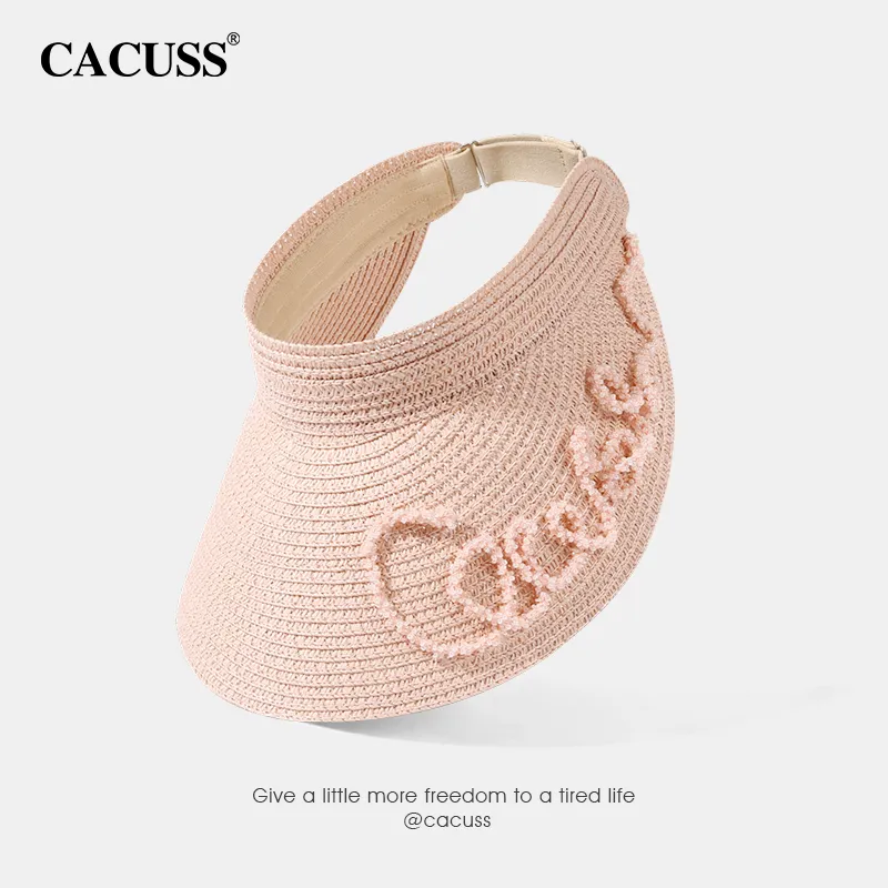 CACUSS Junior Paper Reed Sun Protection Hats Women's-1