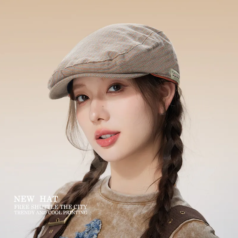 CACUSS Junior Cotton Berets Unisex-5