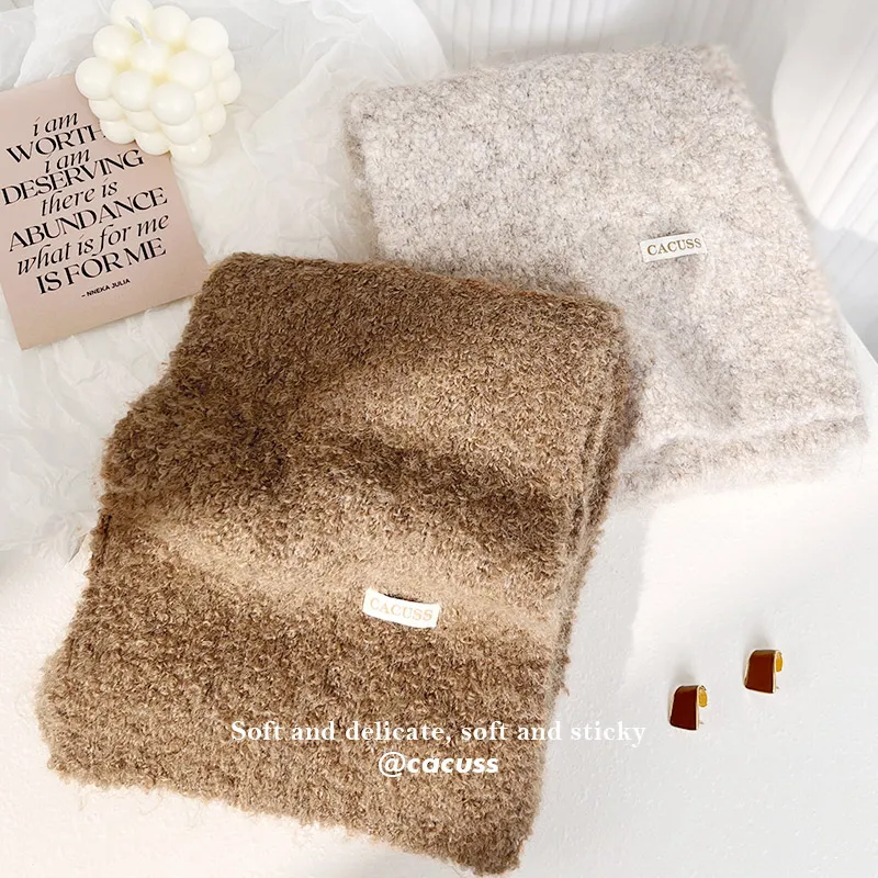 CACUSS Junior Knit Scarves Women's-5