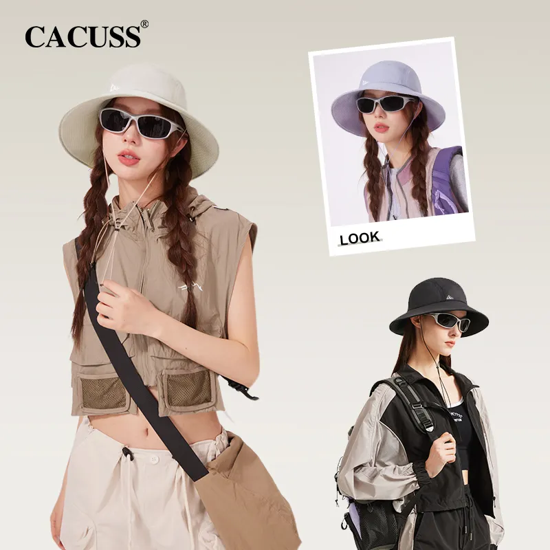 CACUSS Junior Polyamide Sun Protection Hats Unisex-6