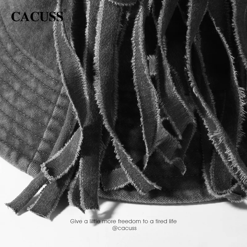 CACUSS Junior Cotton Bucket Hats Unisex-4