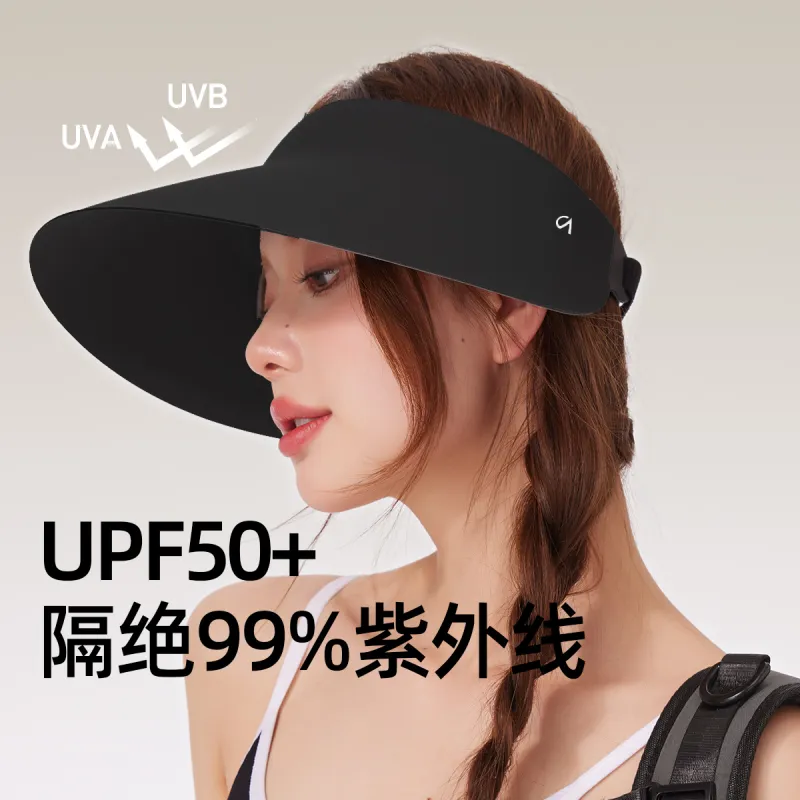 CACUSS Junior Seamless Integrated Sun Protection Hats Women's-2