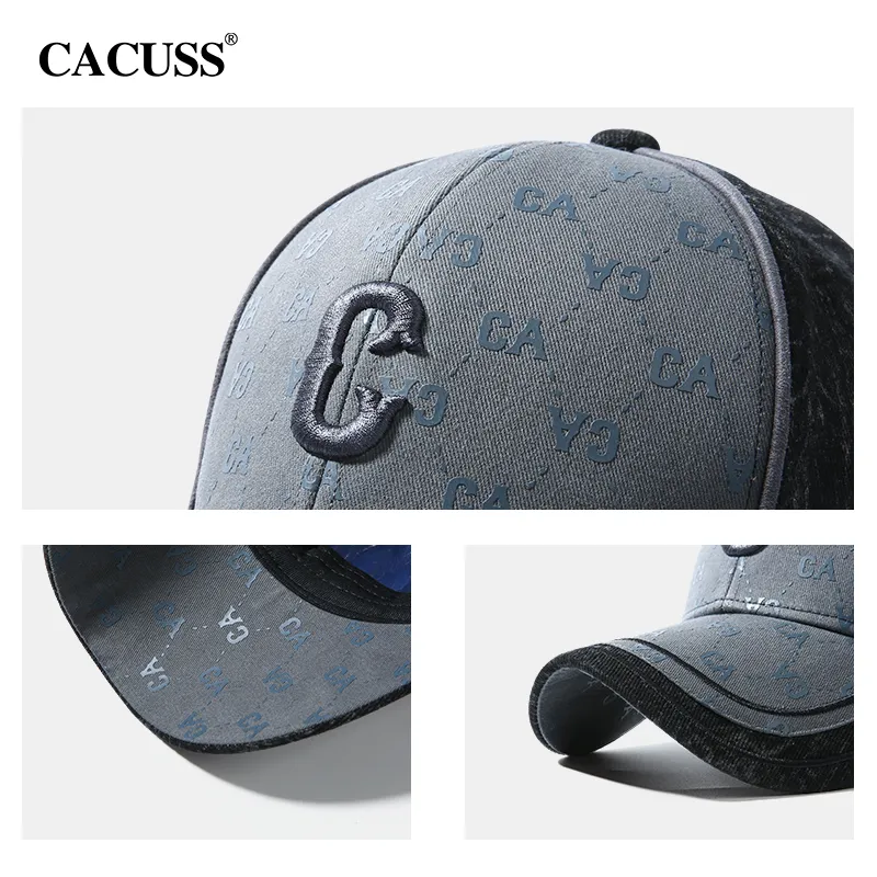 CACUSS Junior Cotton Baseball Caps Unisex-1
