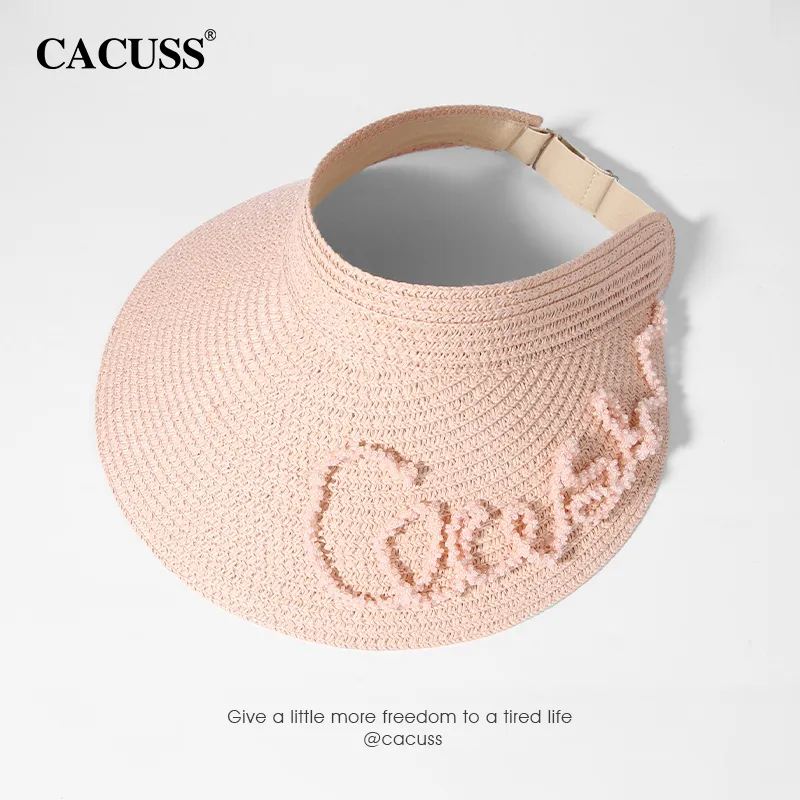 CACUSS Junior Paper Reed Sun Protection Hats Women's-4