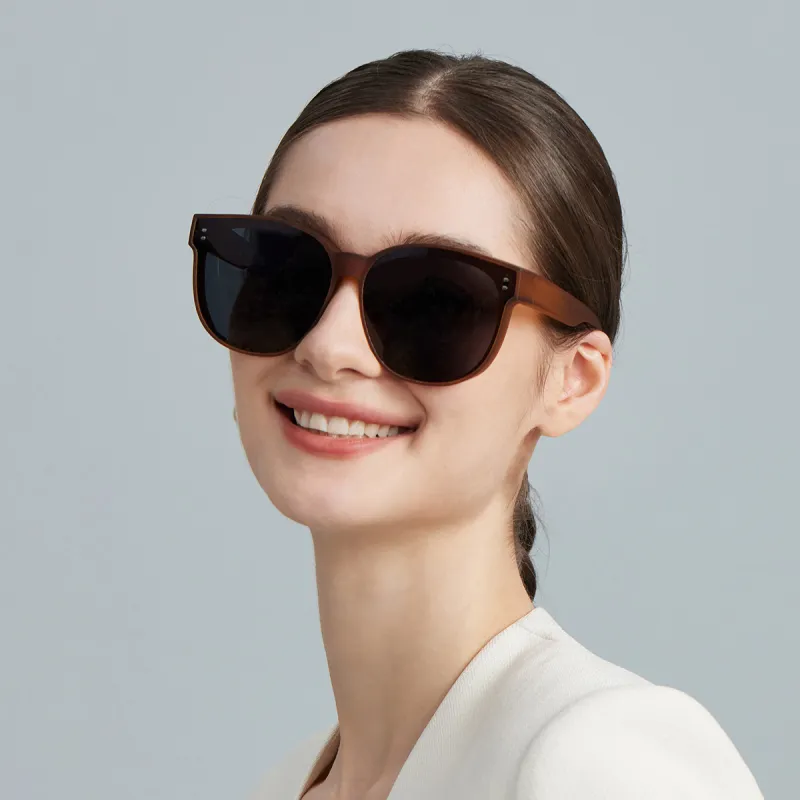 CACUSS Junior TR/Memory Plastic Square Sunglasses Unisex-7