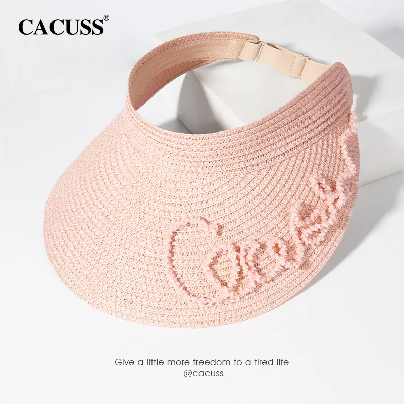 CACUSS Junior Paper Reed Sun Protection Hats Women's-2