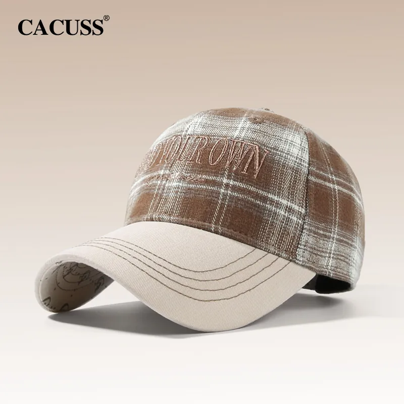CACUSS Junior Letter Embroidery Casual Baseball Caps Unisex-15