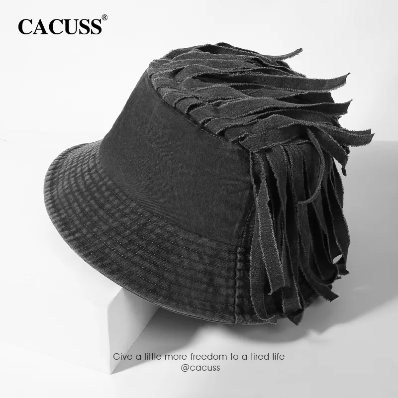 CACUSS Junior Cotton Bucket Hats Unisex-1