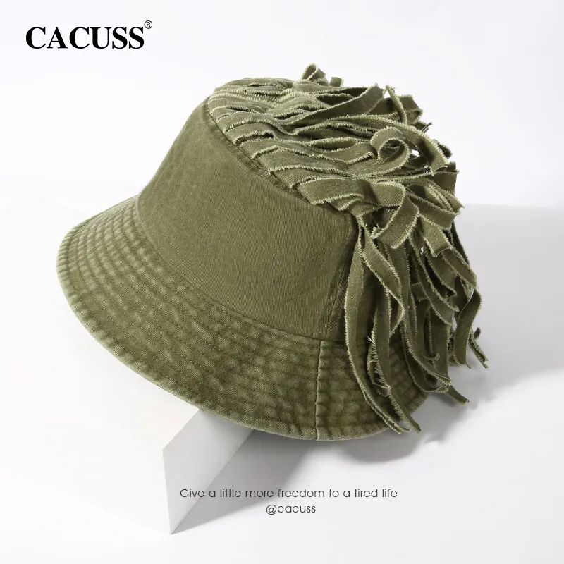 CACUSS Junior Cotton Bucket Hats Unisex-6