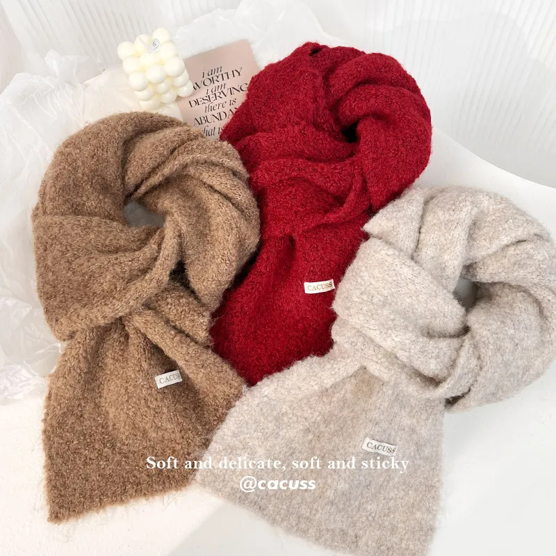 CACUSS Junior Knit Scarves Women's-1