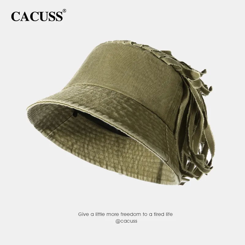 CACUSS Junior Cotton Bucket Hats Unisex-7