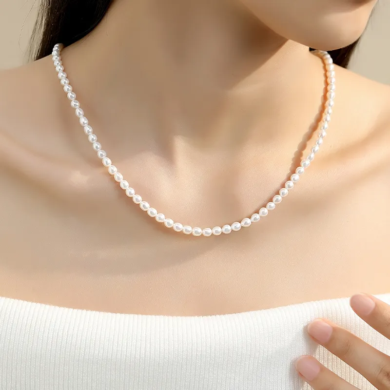 Inlady Freshwater Pearl Necklaces Women's-1