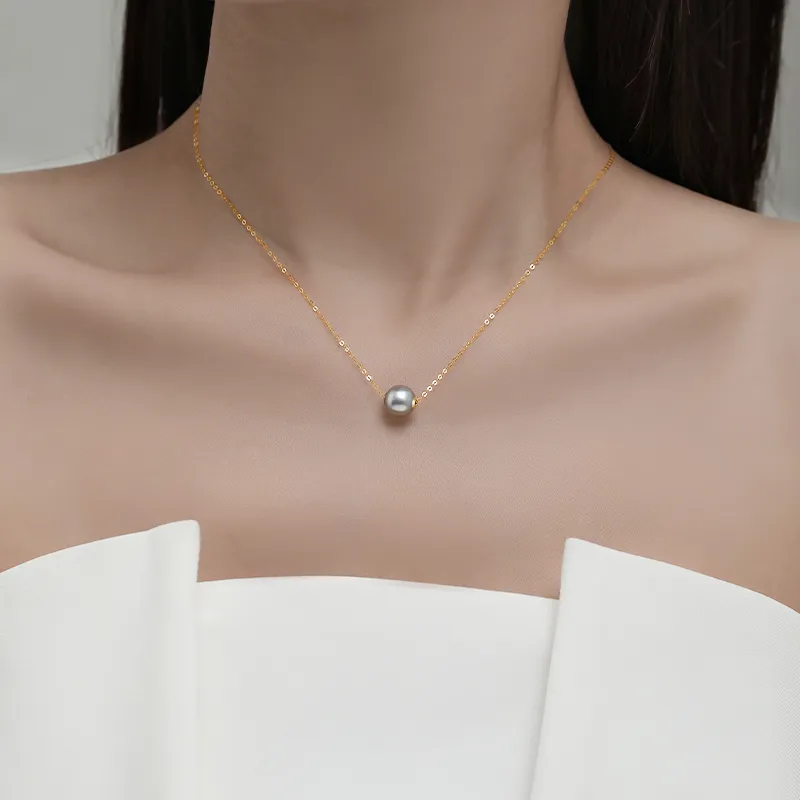 Inlady Saltwater Pearl Pendants Women's-2