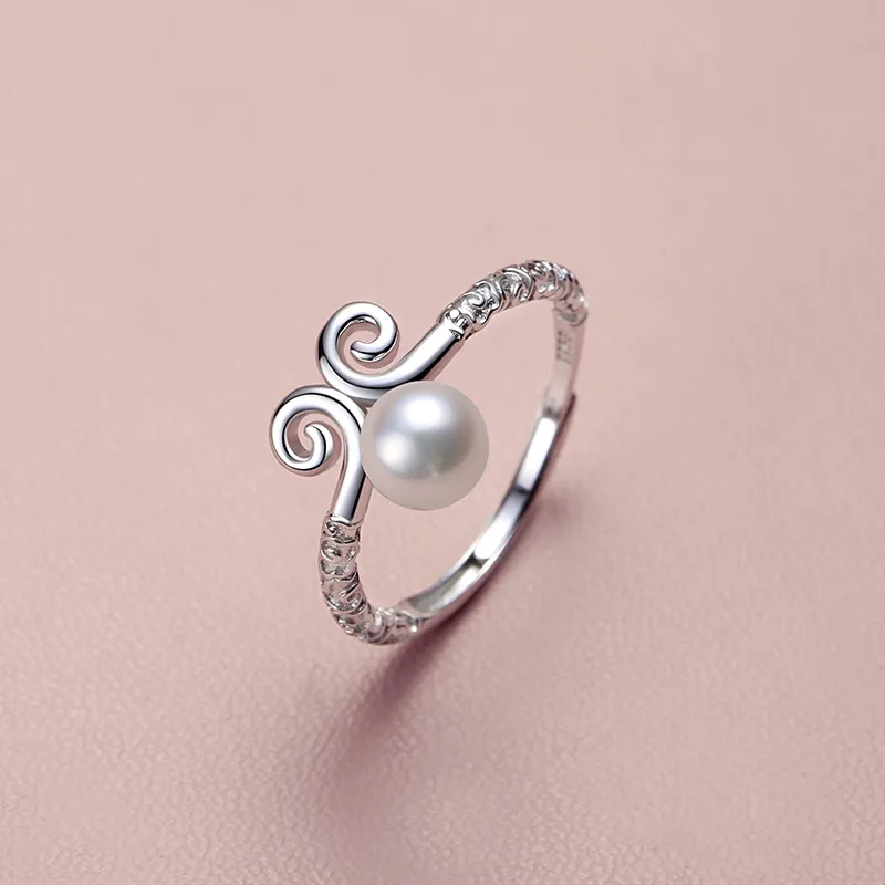 Inlady Saltwater Pearl Rings Women's-3