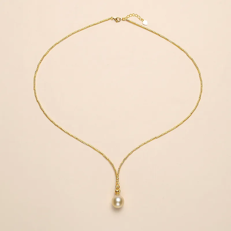 Inlady Saltwater Pearl Necklaces Women's-1