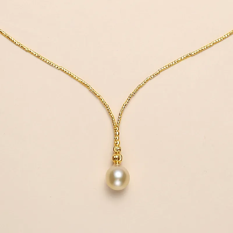 Inlady Saltwater Pearl Necklaces Women's-6
