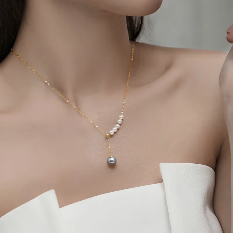 Inlady Saltwater Pearl Pendants Women's-1