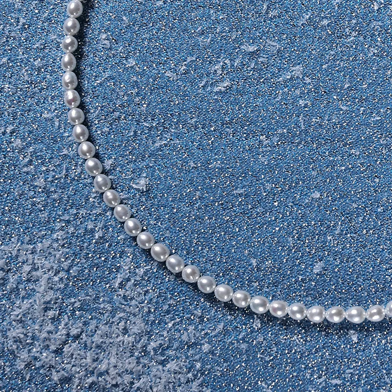 Inlady Freshwater Pearl Necklaces Women's-3