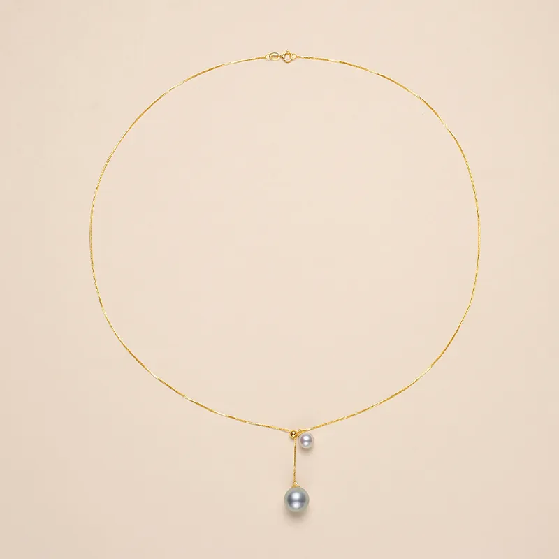 Inlady Saltwater Pearl Necklaces Women's-4