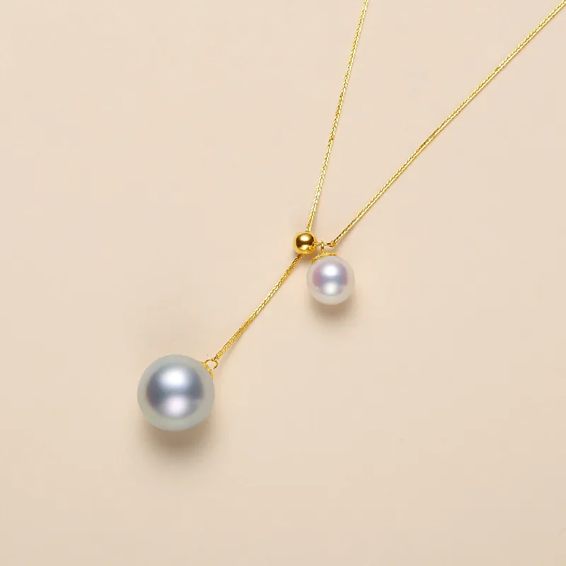 Inlady Saltwater Pearl Necklaces Women's-2