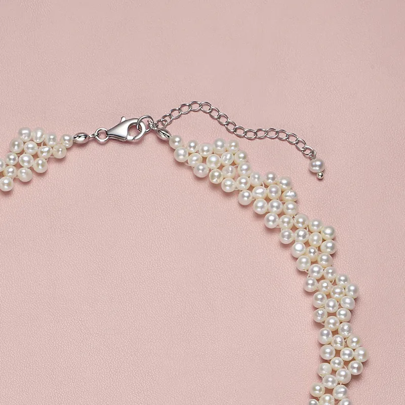 Inlady Pearl Necklaces Women's-4