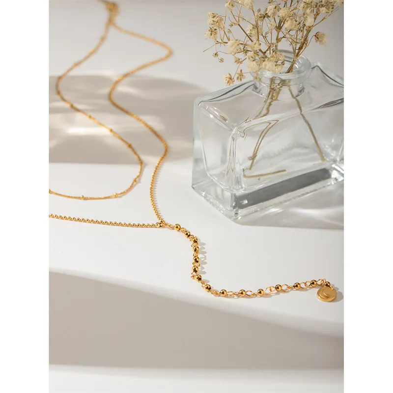 Leticia Ponti Stainless Steel Necklaces Women's-3