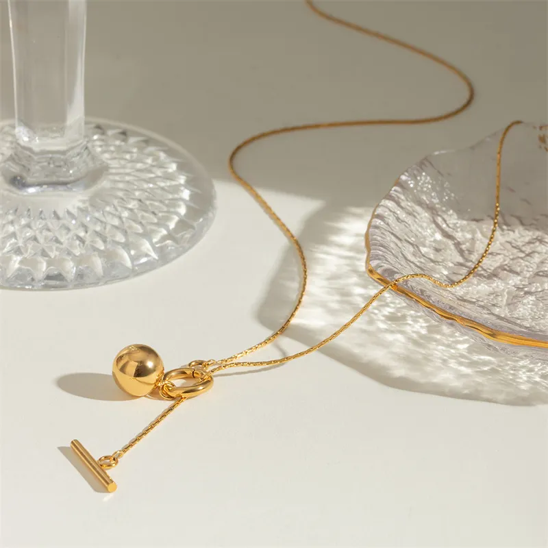 Leticia Ponti Stainless Steel Necklaces Women's-3