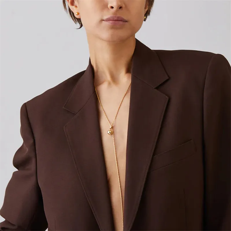 Leticia Ponti Stainless Steel Necklaces Women's-1