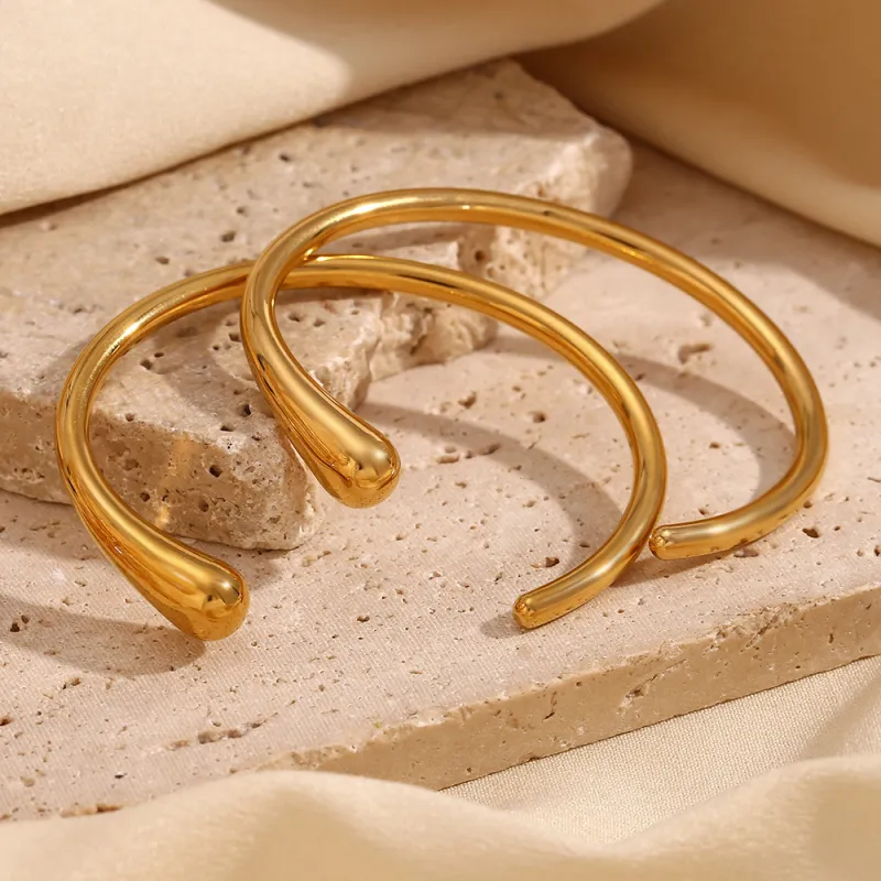 Leticia Ponti Stainless Steel Bangles Women's-2