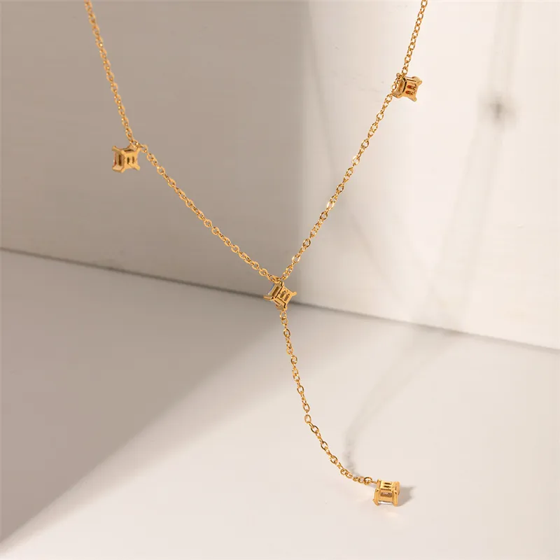 Leticia Ponti Stainless Steel Necklaces Women's-1