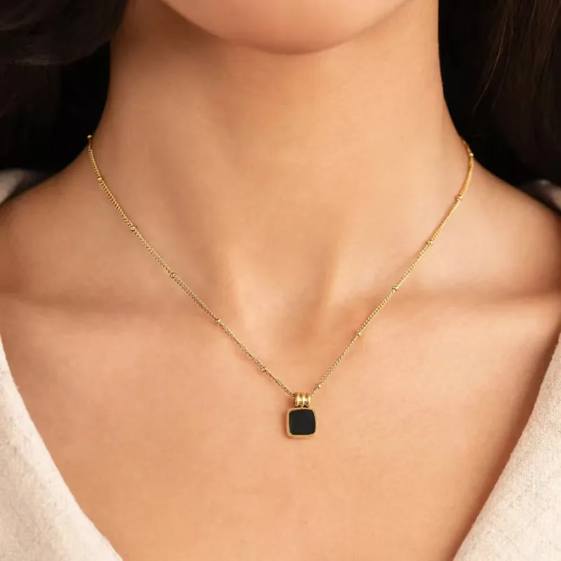 Leticia Ponti Agate Jade Necklaces Women's-4