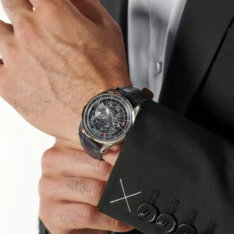 OBLVLO Automatic Mechanical Movement Watch Men's Watches Black Dial-21
