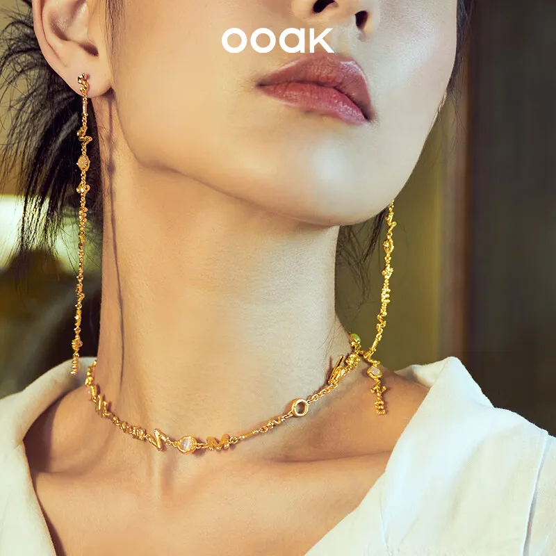 OOAK 18K Gold Plated Copper Bracelets Women's-4