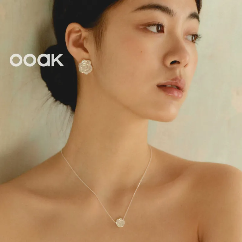 OOAK White Mother Of Pearl Necklaces Women's-6