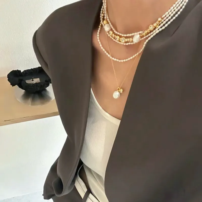 OOAK 18K Gold Necklaces Women's-3