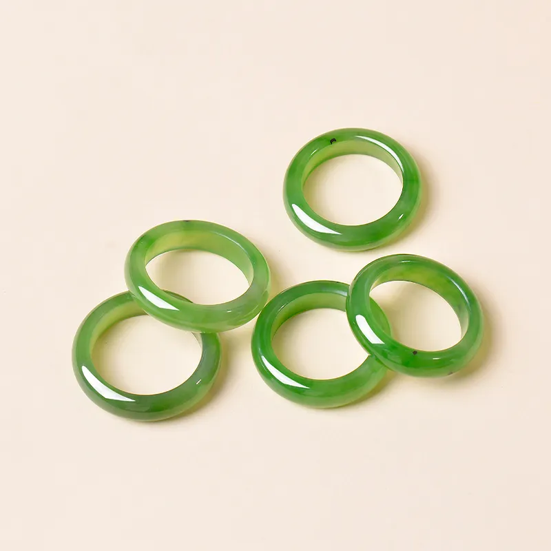 Survival Hetian Jade Rings Unisex Jasper-2
