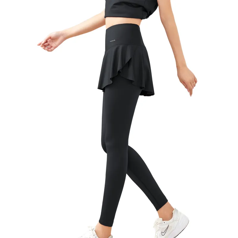 MESUCA Sports Yoga Skirt Pants Women's-2