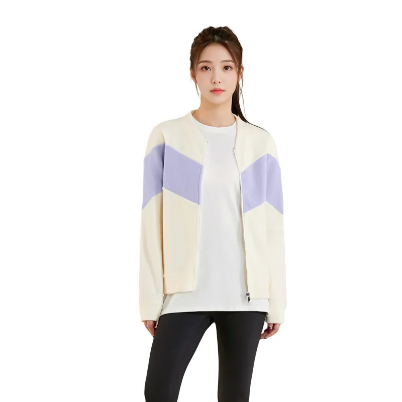 MESUCA Velvet feel Coat Women's Beige Yellow-2