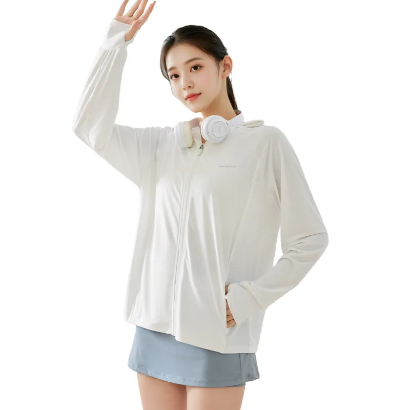 MESUCA Super Lightweight And Breathable Sun Protection Clothing Women's-10
