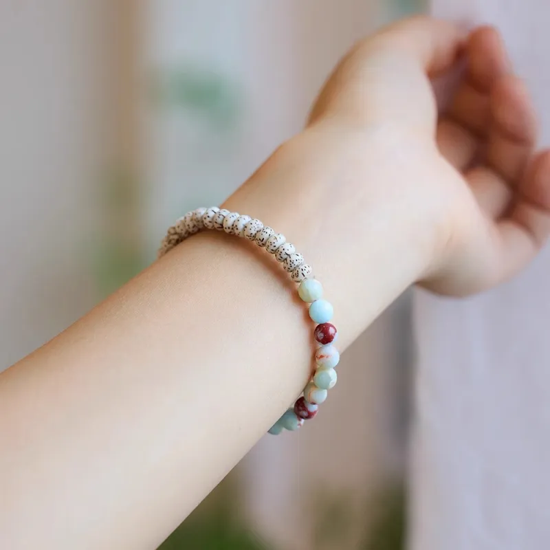 There Is You In The Long World Star Moon Bodhi Seeds Bracelets Unisex-2
