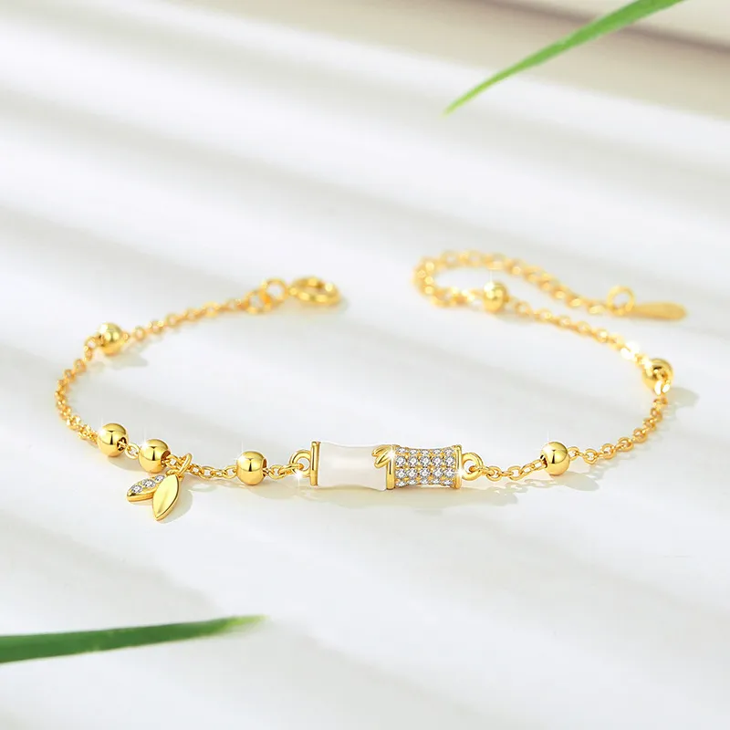 Strange Snow Hetian Jade Bracelets White Jade Unisex-1