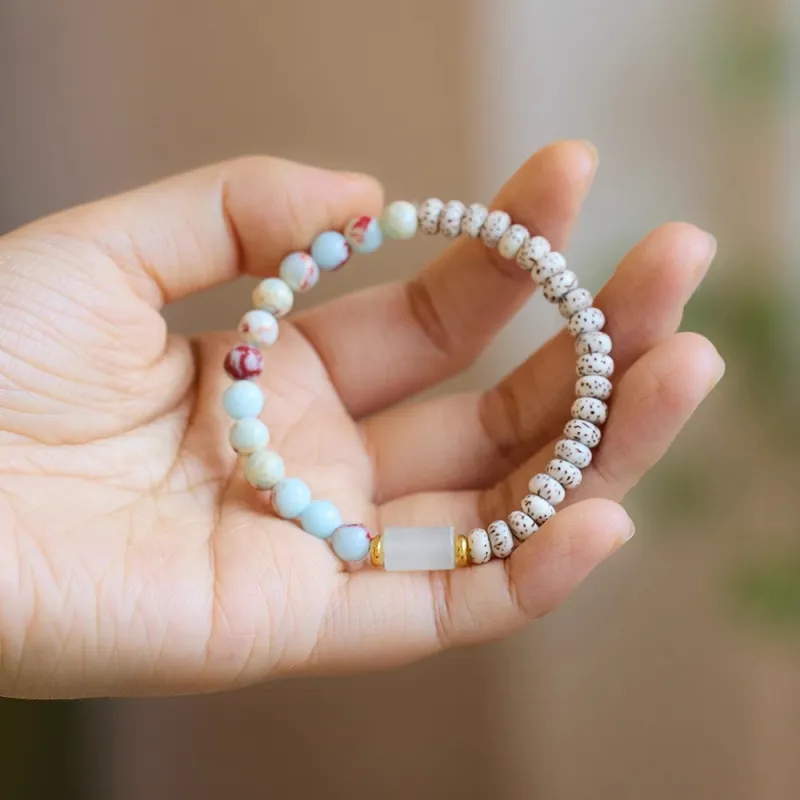 There Is You In The Long World Star Moon Bodhi Seeds Bracelets Unisex-7