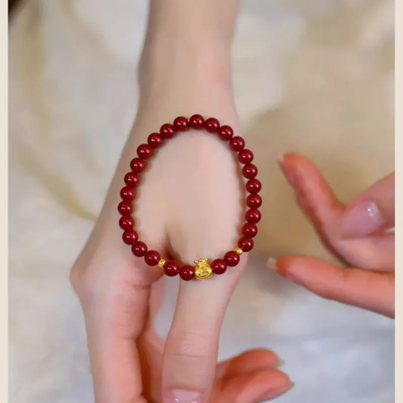 Strange Snow Cinnabar Bracelets Unisex-1